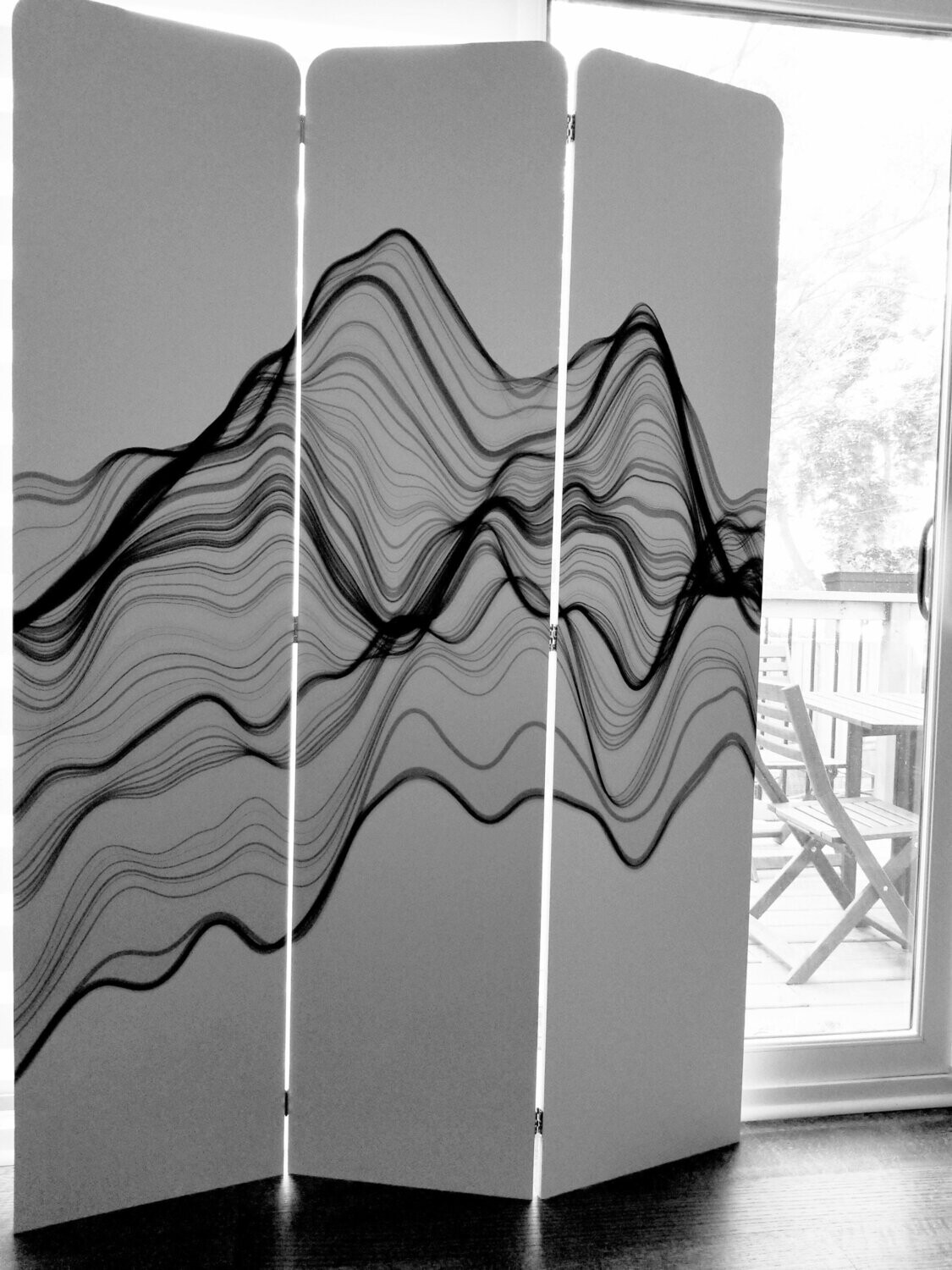 Motion Design PVC Room Divider 3 Panels