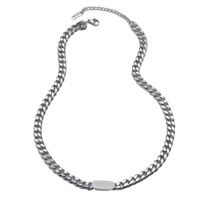 Lyon Silver Necklace