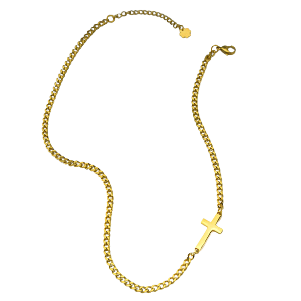 Troyes Necklace with Cross