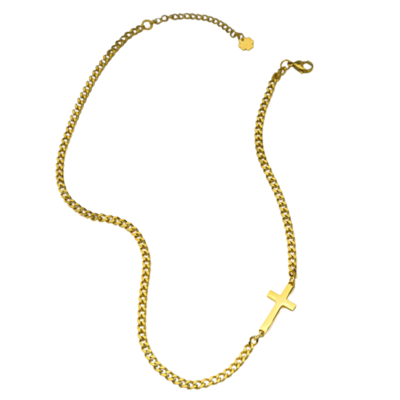 Troyes Necklace with Cross