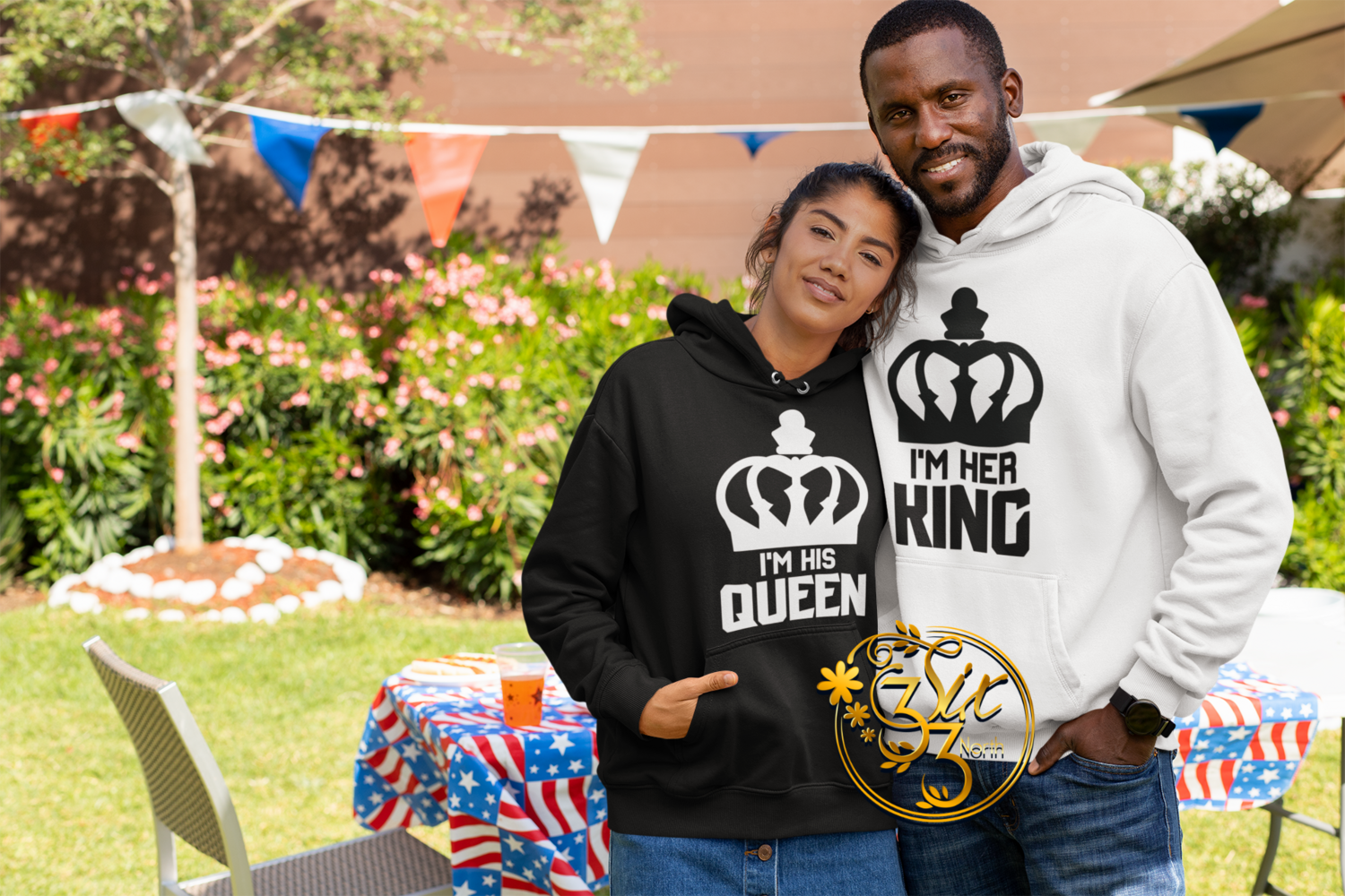 HER KING - HIS QUEEN / Hoodie