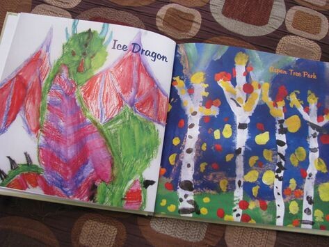 Kids Art Book - Hardcover