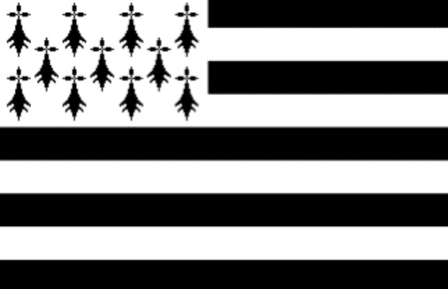 Flag Bretagne 17x17