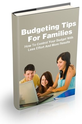 Budgeting Tips For Families