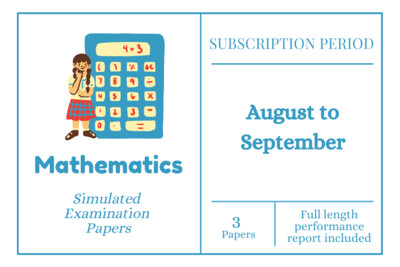 Mathematics (August to September)