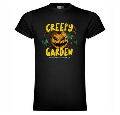 CreepyGarden T-Shirt mit Logo Groß, schwarz, Größe S - XXL