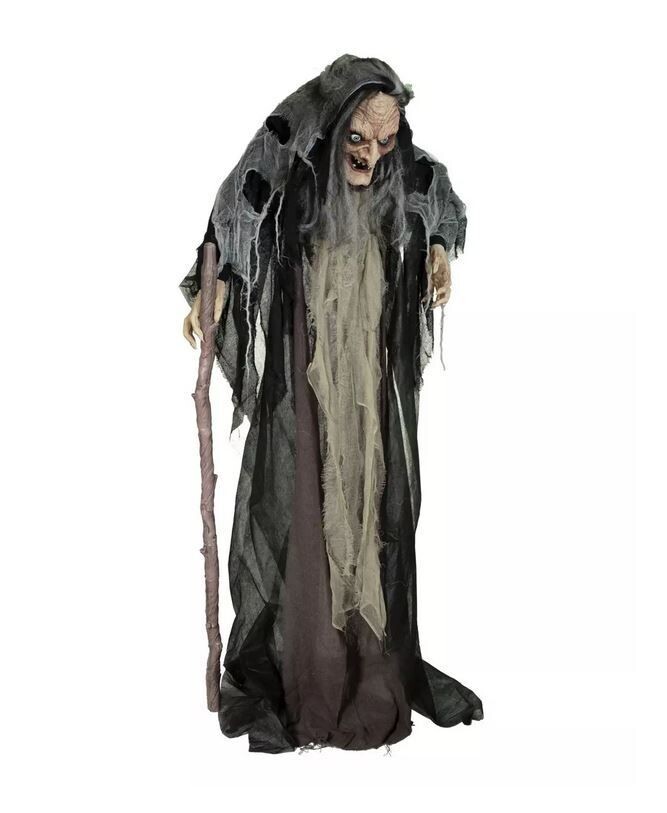 Verleih Hexe mit Gehstock