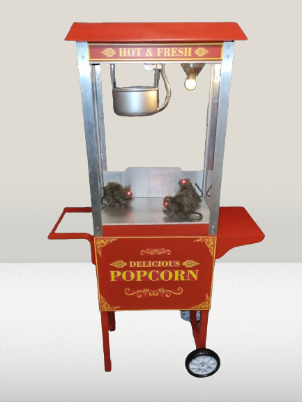 Verleih Horror Popcornmaschine Deko