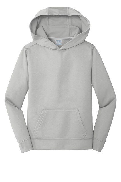 Youth Performance Fleece Pullover Hood