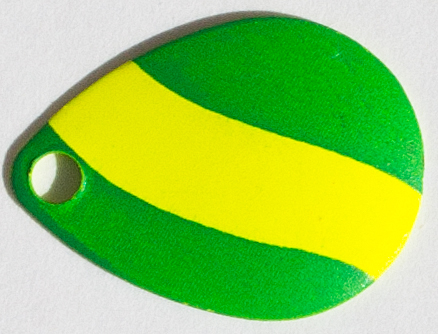Green/Chartreuse Stripe Colorado Blades