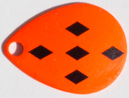 Orange w/ Black Diamonds Colorado Blades