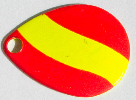 Orange Chartreuse Stripe Colorado Blades