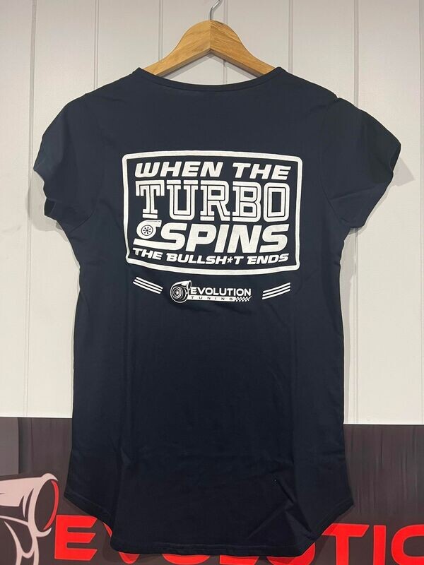 Ladies Navy - When the Turbo Spins