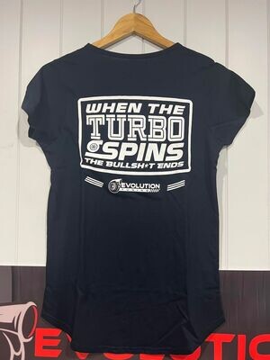 Ladies Navy - When the Turbo Spins