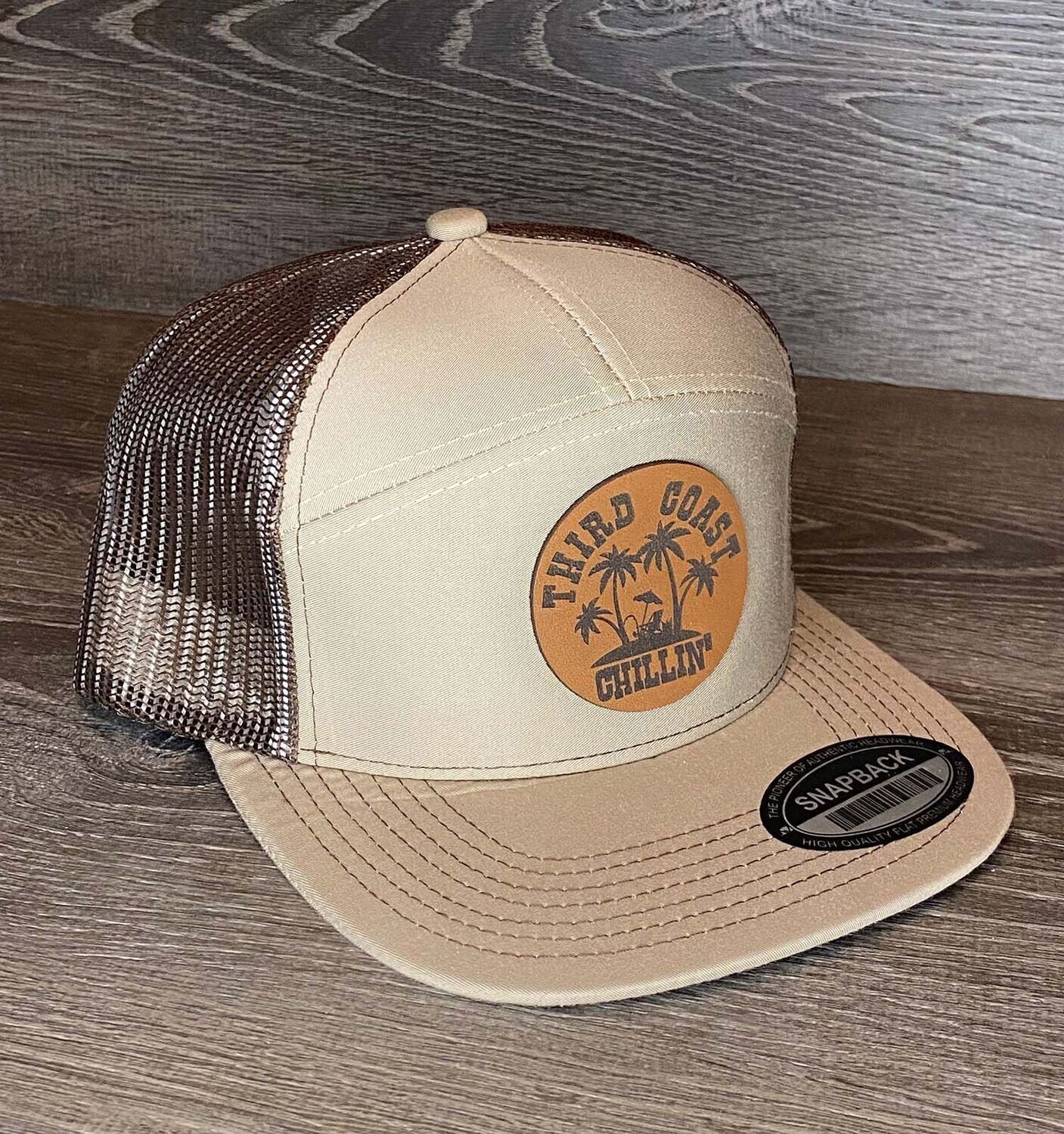 Panel Hat - Light Brown