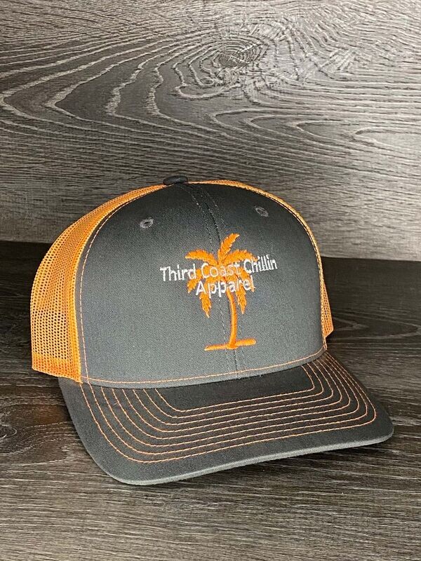 Richardson Hat - Light Orange & Grey