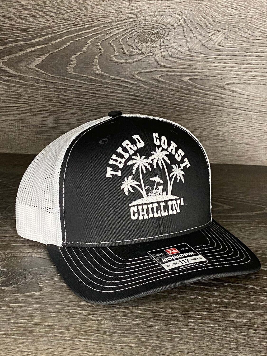 Richardson Hat - Black & White