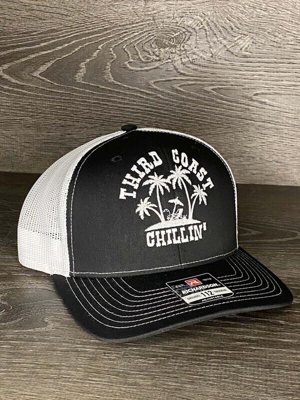 Richardson Hat - Black & White