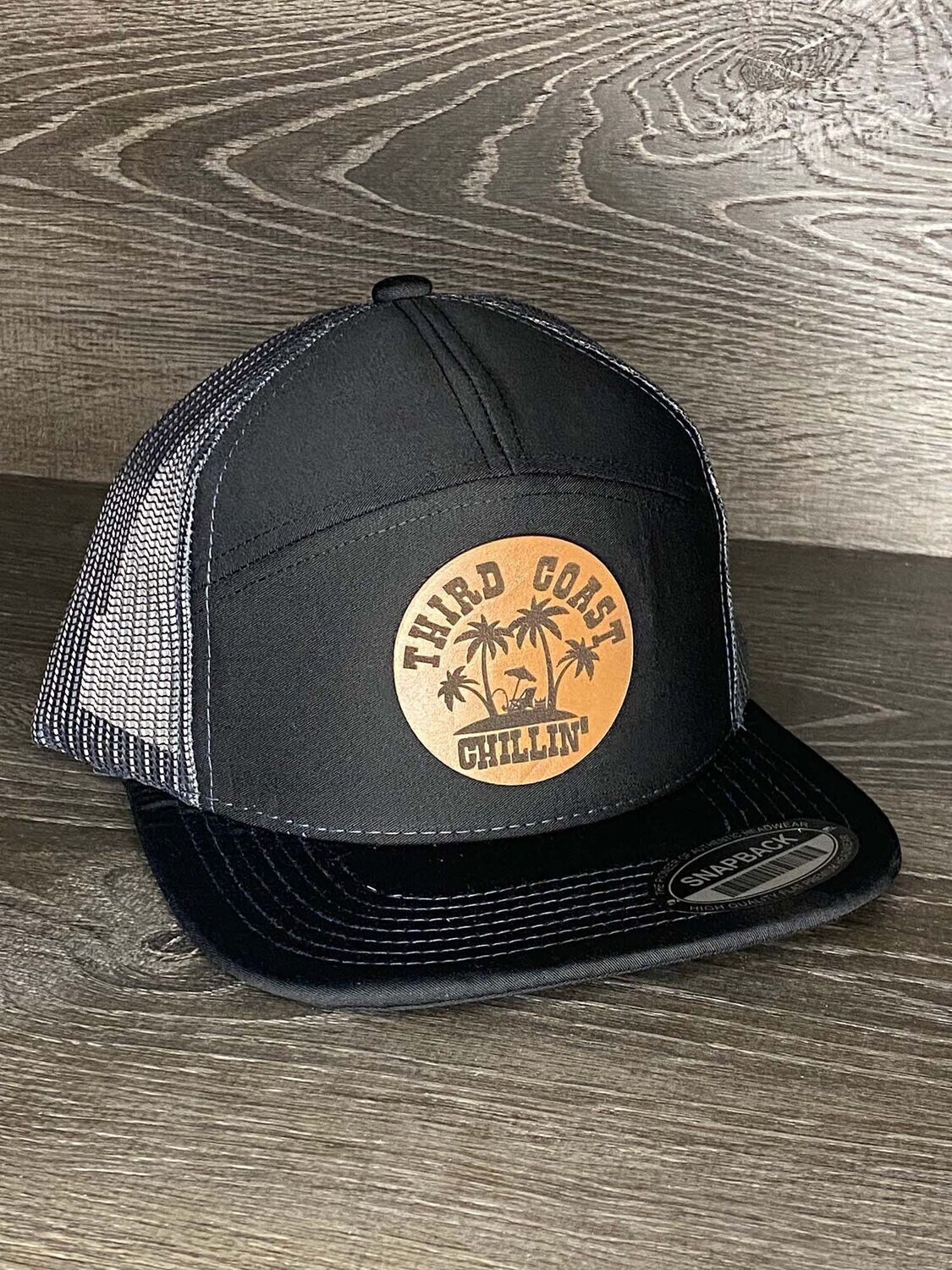 Panel Hat - Black