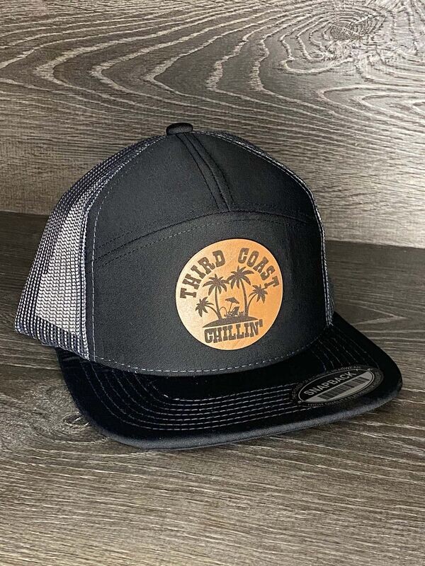 Panel Hat - Black