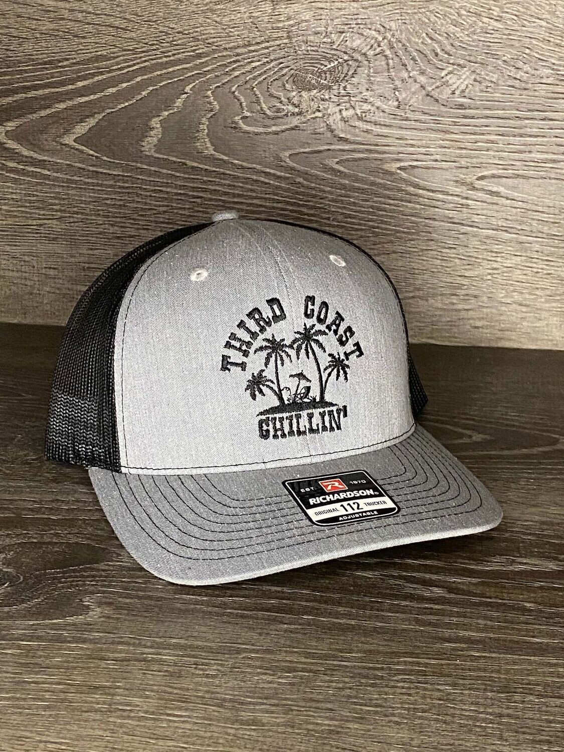 Richardson Hat - Black & Grey
