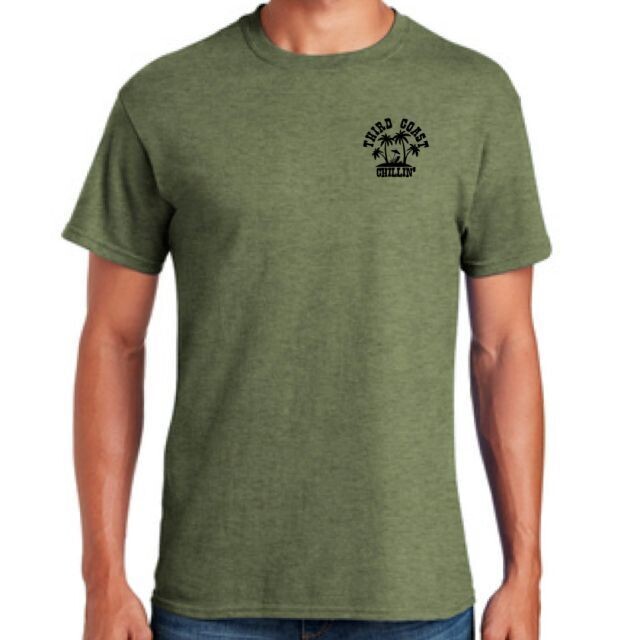 Original Logo Unisex Tee - Heather Military