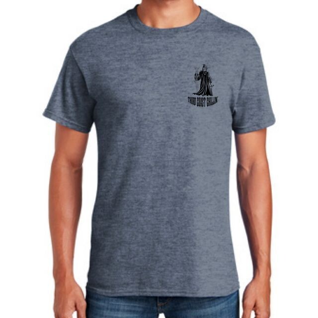 Reaper Logo Unisex Tee - Heather Indigo