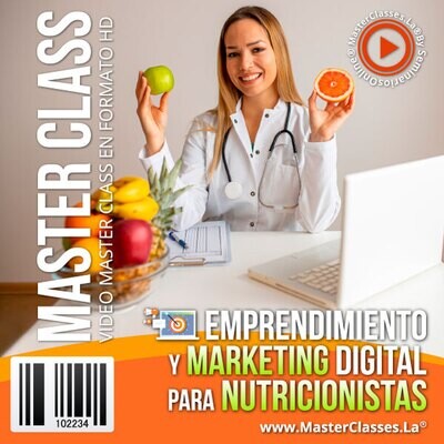 50% OFF Emprendimiento y marketing Digital para Nutricionistas  (