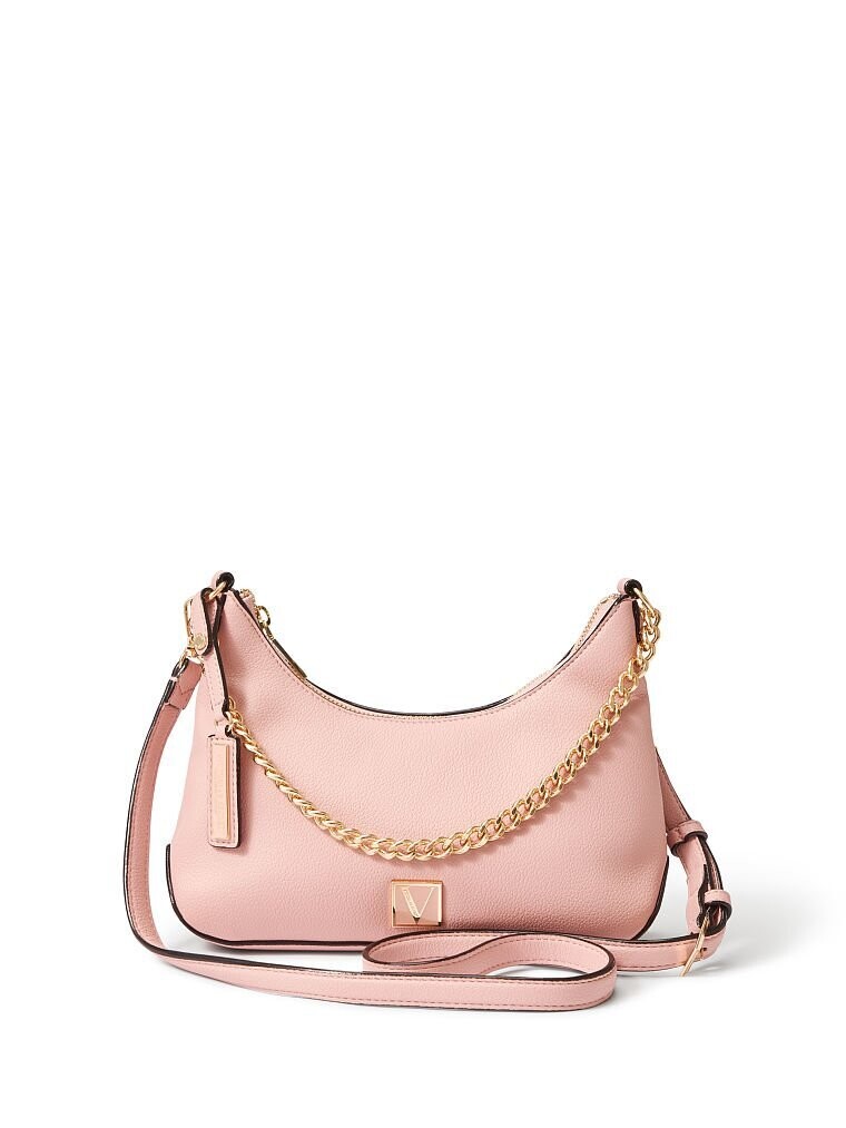Victoria&#39;s Secret Curvy Bag (Pink)
Convertible Crossbody or Shoulder Bag