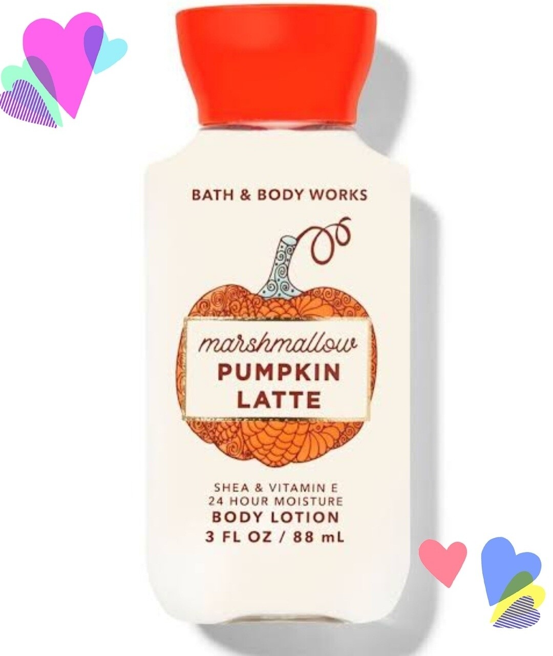 Bath and Body Works Fragrance Lotion - Marshmallow Pumpkin Latte - Travel  size