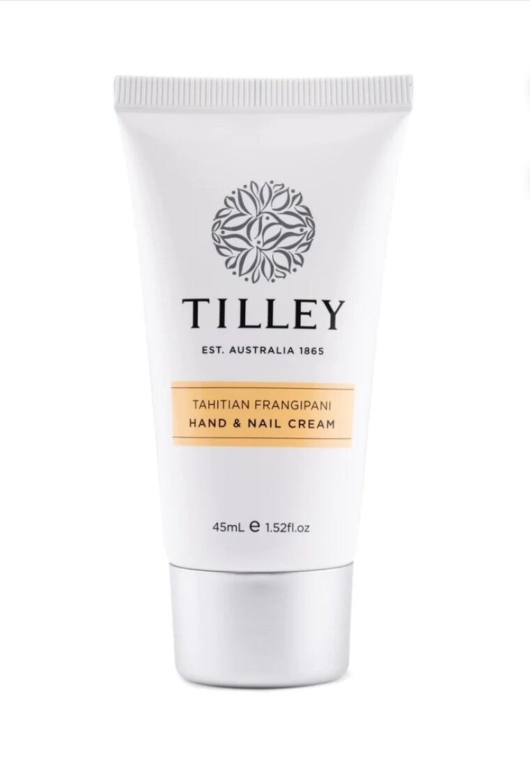Tilley mini Hand and Nail Cream - Tahitian Frangipani