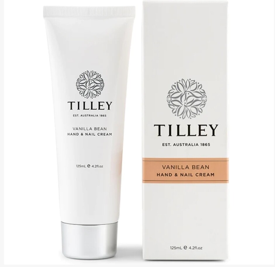 Tilley Vanilla Bean Hand and Nail Cream
