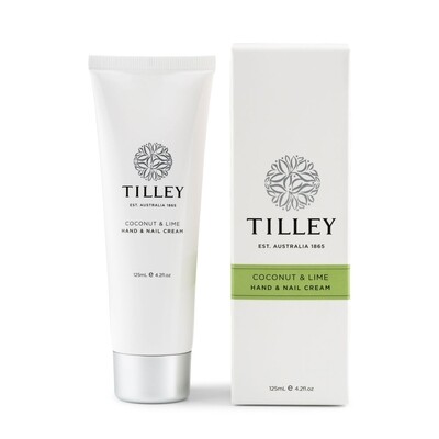 Tilley Coconut Lime Hand and Nail Cream