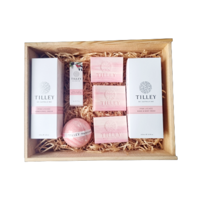 Tilley Pink Lychee Gift Set