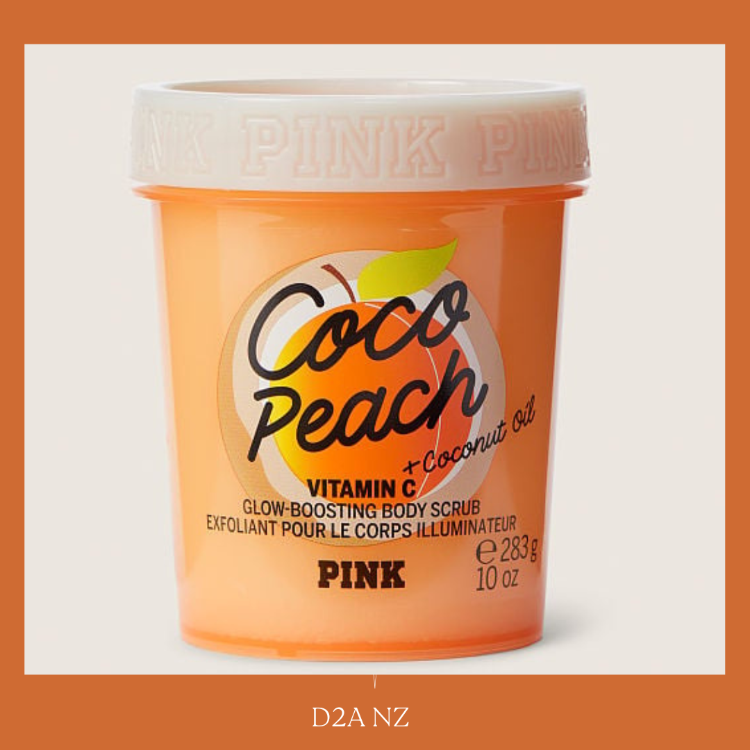 Victoria&#39;s Secret PINK Coco Peach Scrub