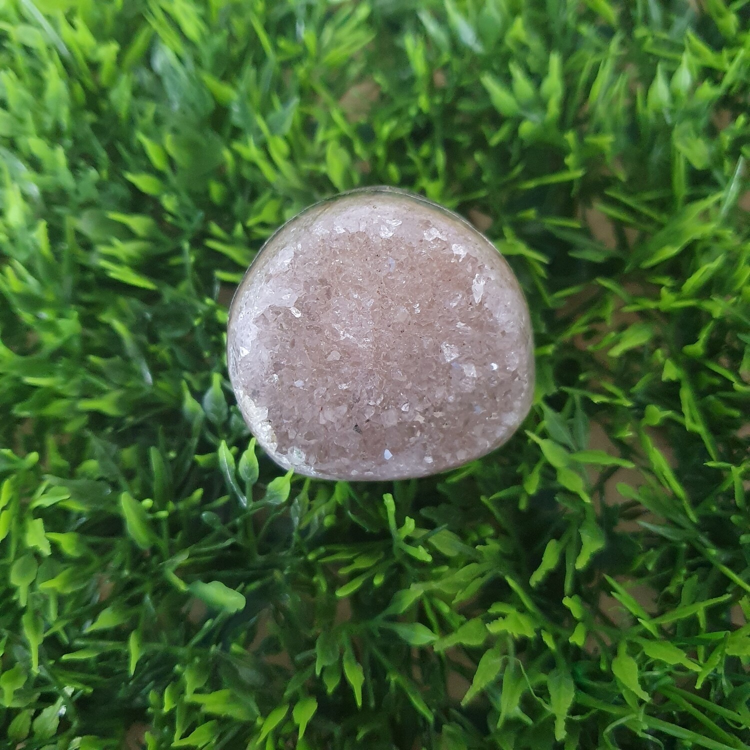 Round Agate Crystal Cluster