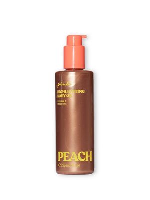 Victoria&#39;s Secret PINK Shimmering Body Oil - Peach