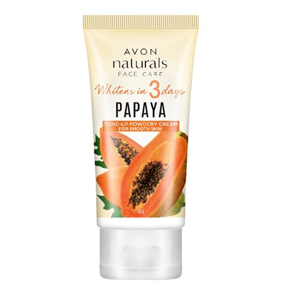Avon Naturals Face Care Papaya Powdery Cream 50g
