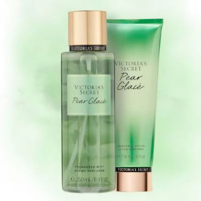 Victoria&#39;s Secret Pear Glace Lotion and Spray set