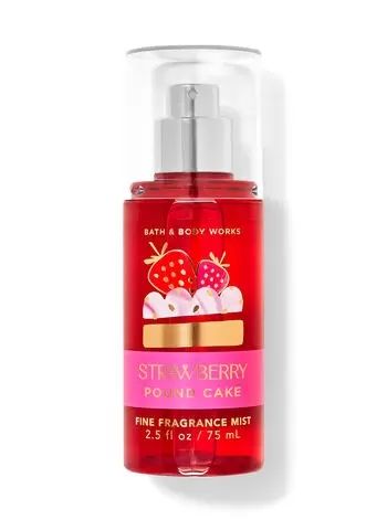 Bath and Body Works Body Mist / Body  Spray  Strawberry Pound Cake