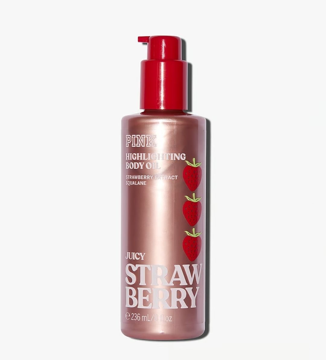 Victoria&#39;s Secret PINK Highlighting Body Oil - Strawberry