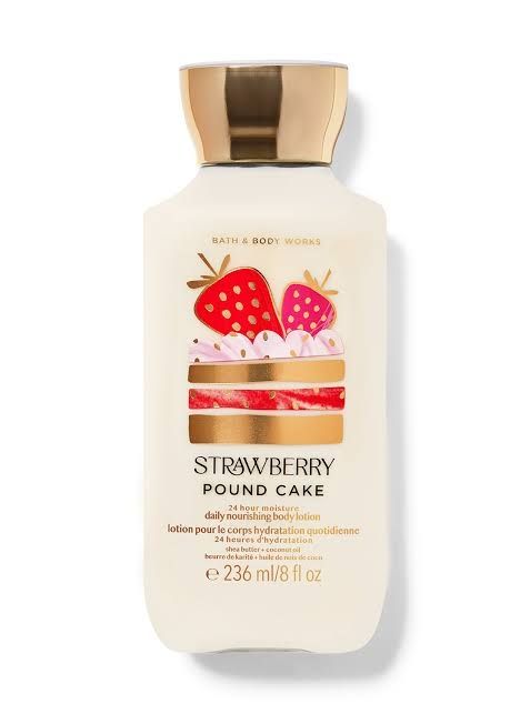Bath and Body Works Strawberry Pound Cake Body Lotion