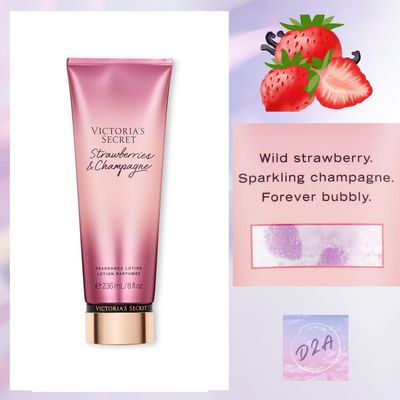 ​Victoria's Secret Lotion  STRAWBERRY &amp; CHAMPAGNE