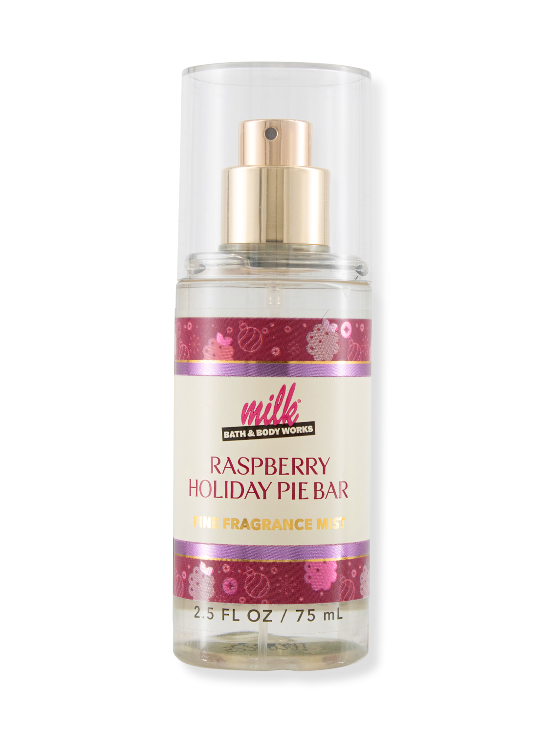 Bath and Body Works Body Spray raspberry holiday pie bar