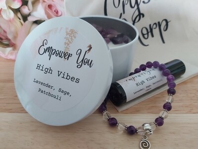 Crystal Candle &amp; Essential Oil Packs