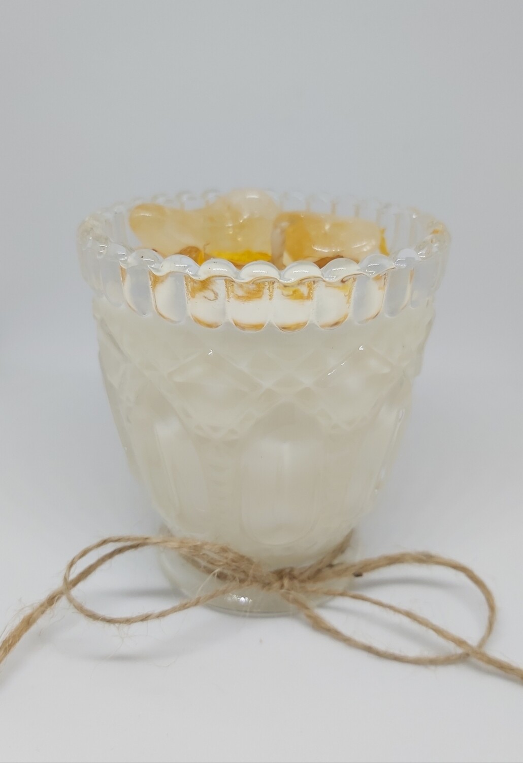 Small Vintage Candle Citrine
