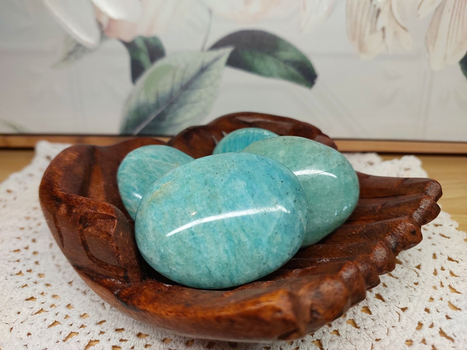 Amazonite Palmstone
