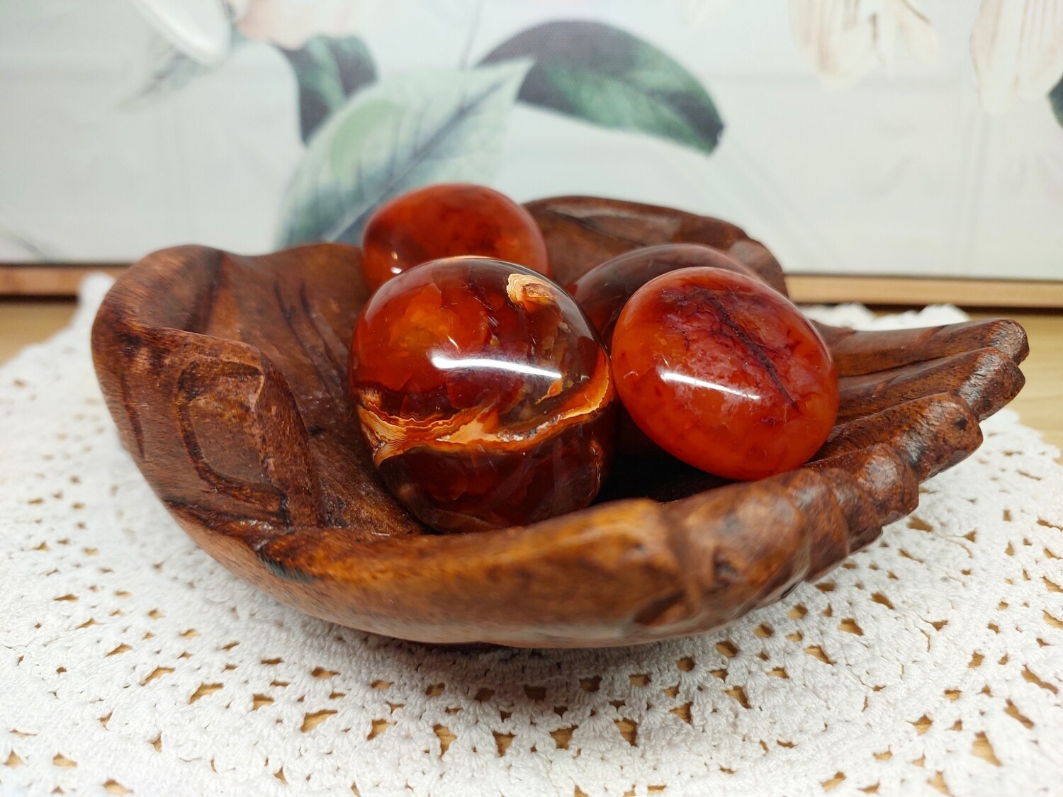 Carnelian Palmstone
