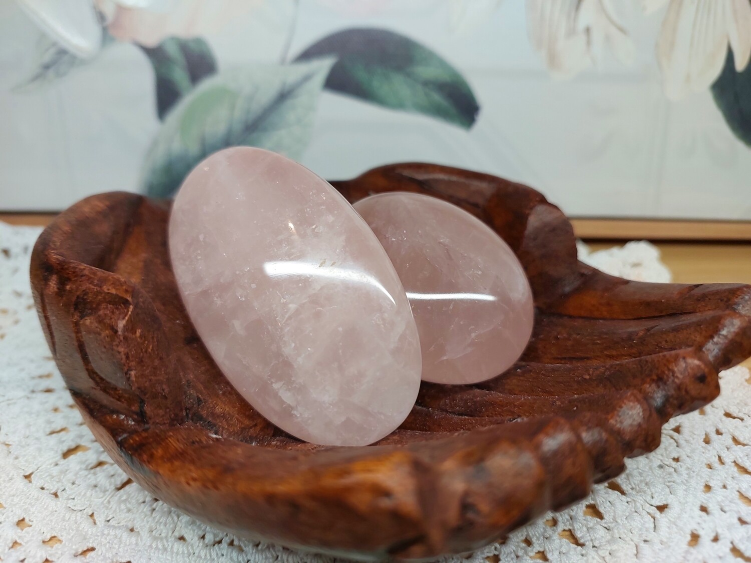 Rose Quartz Palmstone