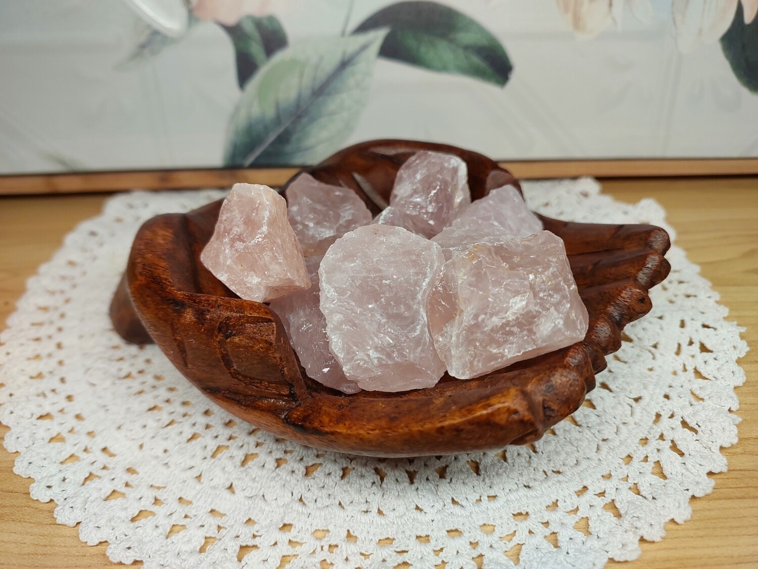 Rose Quartz Chunks Small
